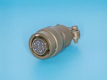 Разъём Amphenol серии 62IN  7 контактов, гнездо на кабель 62IN-16F-10-7S