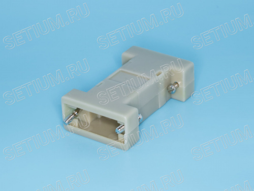 Корпус для монтажа переходника D-SUB 9 - 9 GC-9