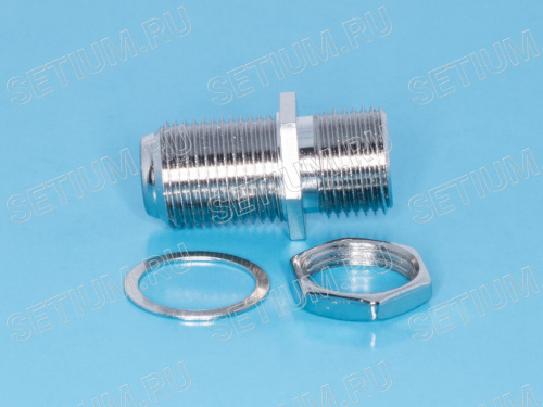 F I-коннектор, гнездо-гнездо F-I фото 2