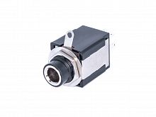 Разъем аудио 1/4" гнездо на приборный блок, стерео, 6 контактов AUB-23