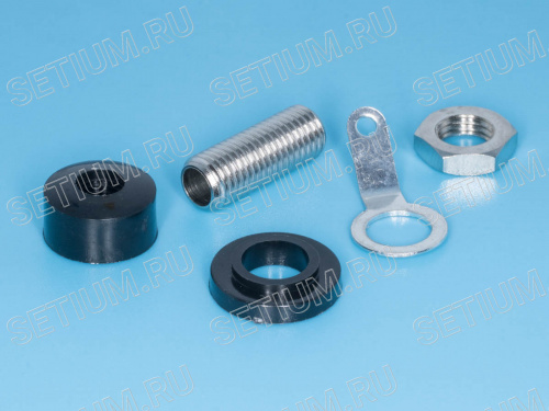 Клемма на приборный блок тип BP-10, черная фото 2