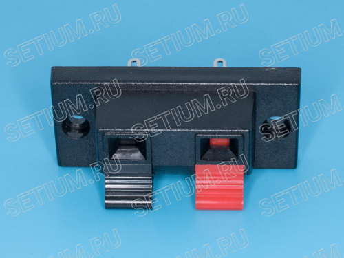 Клеммник 2 позиционный нажимной фото 4