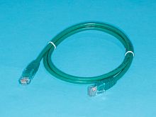 SC03-8P8C1-E Патч-корд (шнур) RJ-45 - RJ-45 кат.5е, 1м, зеленый