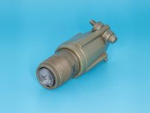 Разъём Amphenol серии MS  2 контакта, гнездо на кабель, наружная резьба MS3101E-10SL-4S