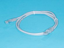 SC03-8P8C1-G Патч-корд (шнур) RJ-45 - RJ-45 кат.5е, 1м, серый