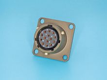 Разъём Amphenol серии 62IN 14 контактов, гнездо на блок 62IN-12E-12-14S