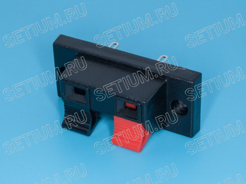 Клеммник 2 позиционный нажимной фото 2