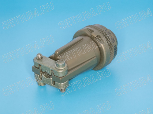 Разъём Amphenol серии MS  2 контакта, гнездо на кабель MS3106E-12S-3S фото 4