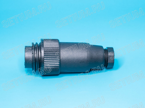 Разъем серии RD-24 7 контактов, вилка на кабель RD24F-7A фото 5